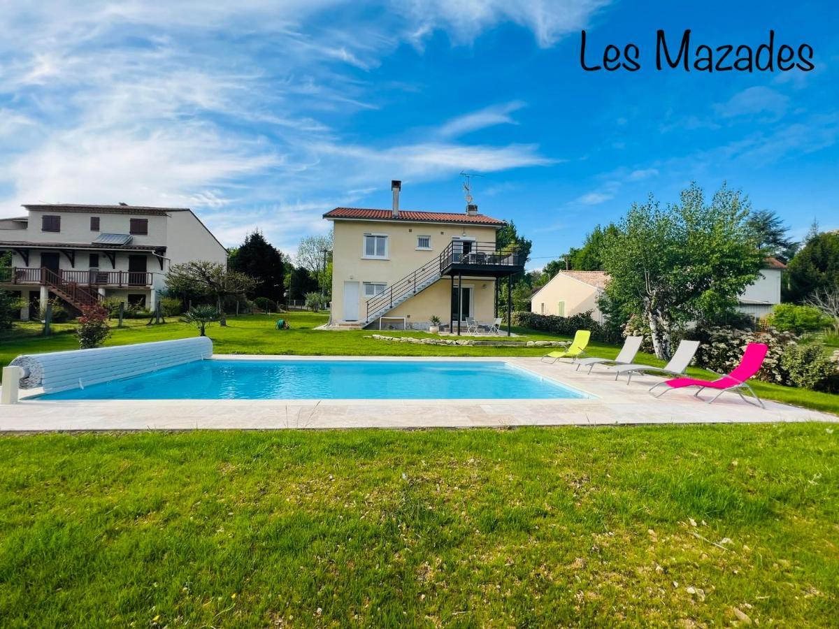 Les Mazades A 10 Min De Perigueux Avec Piscine Chauffee, Meuble De Tourisme Classe 3 Etoiles Annesse-et-Beaulieu Exterior foto